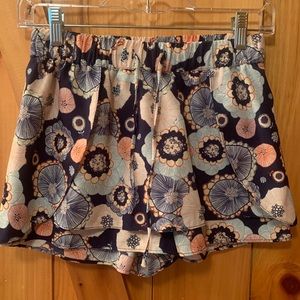 Zara Printed Skort Size XS